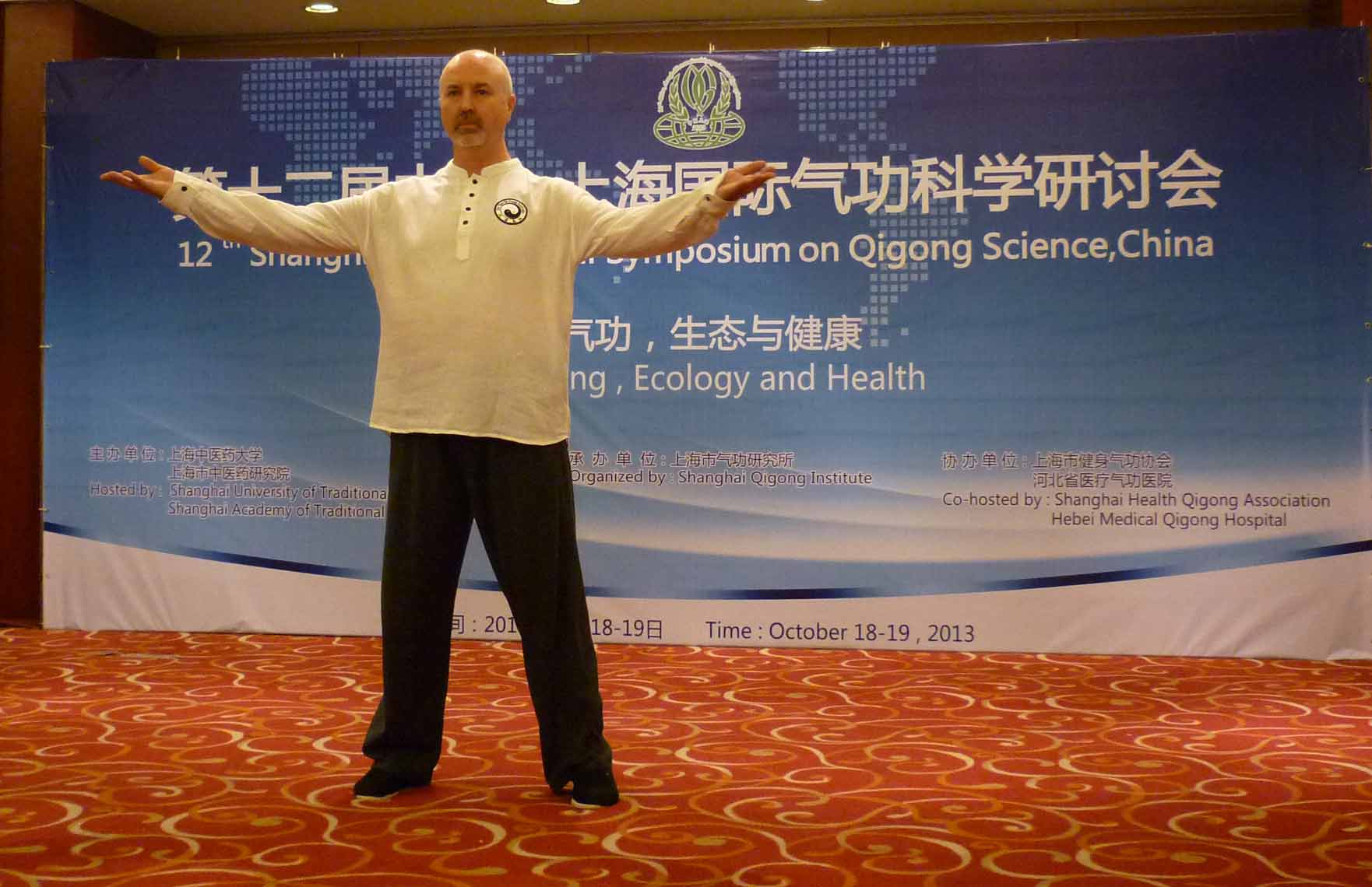 Simon Blow at Qigong Conference